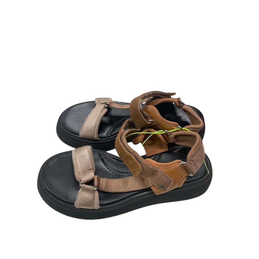 Tan sandals size 8
